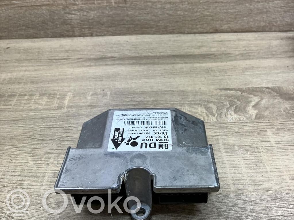 Opel Astra H Centralina/modulo airbag 