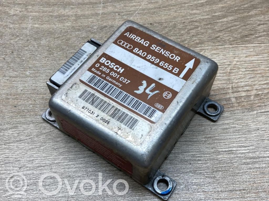 Audi A4 S4 B5 8D Sensore d’urto/d'impatto apertura airbag