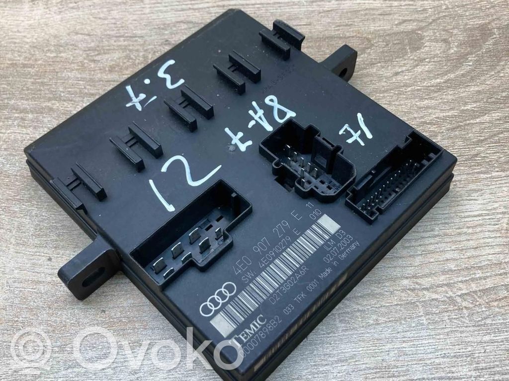 Audi A8 S8 D3 4E Modul confort 