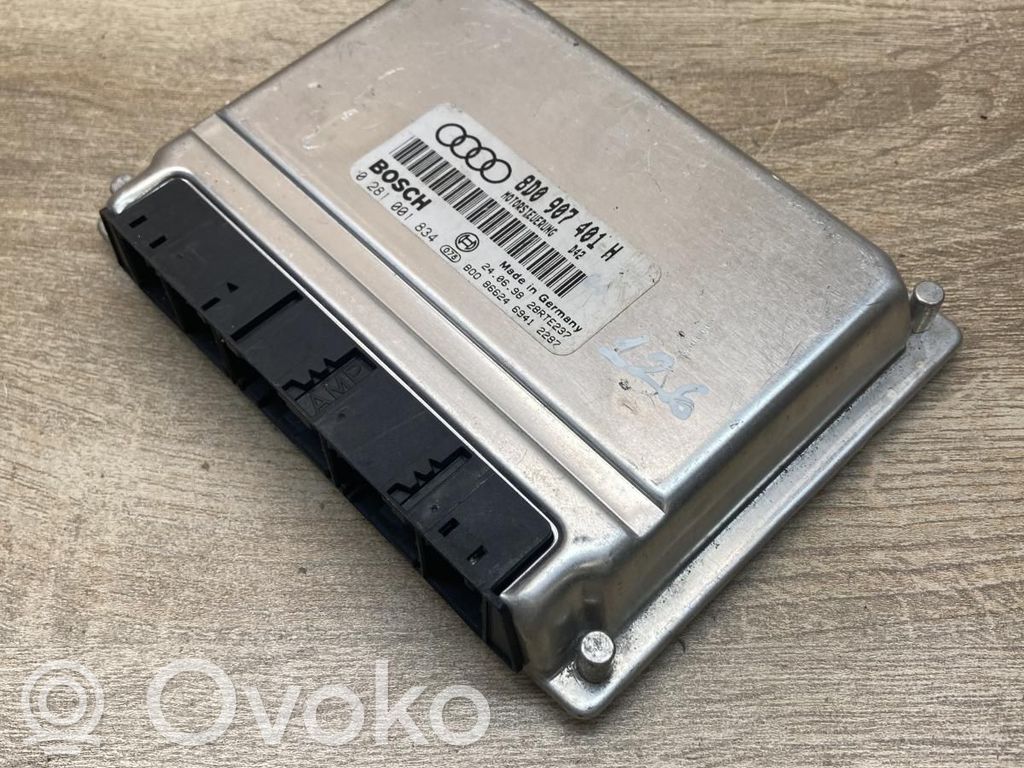 Volkswagen PASSAT B5 Unité de commande, module ECU de moteur 