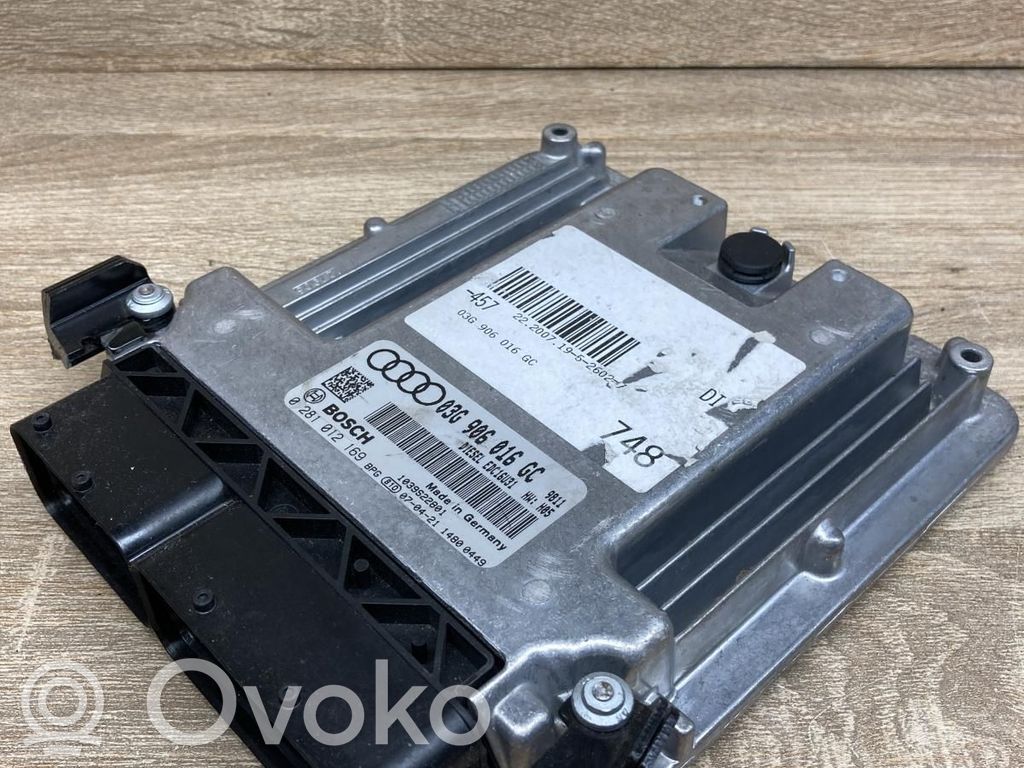 Audi A6 S6 C6 4F Unidad de control/módulo ECU del motor 