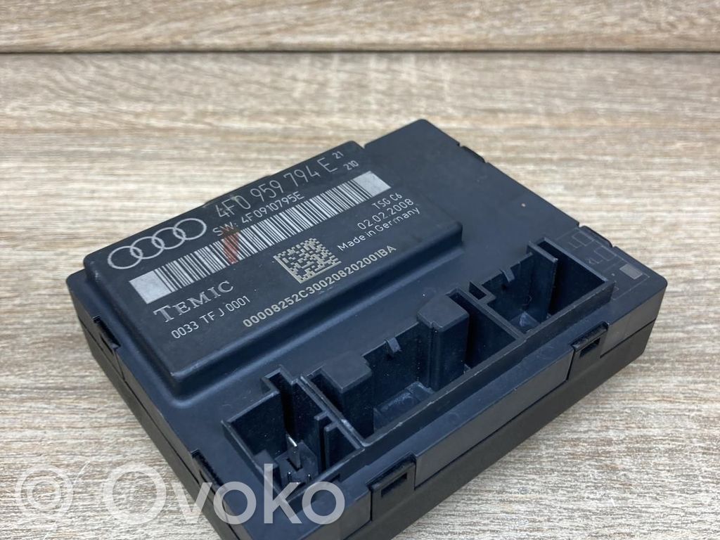 Unité de commande module de porte   4F0959794E,4F0910795E