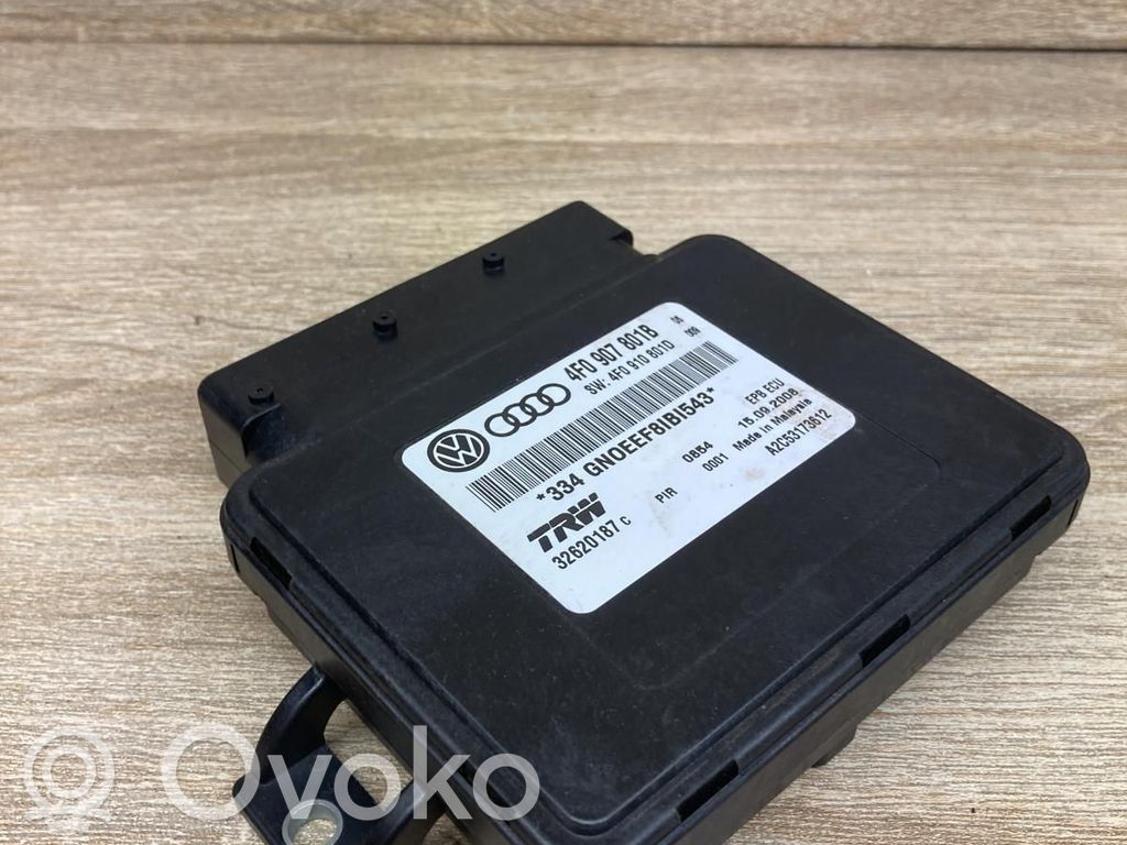Moduł / Sterownik hamulca ręcznego   4F0907801B,4F0910801DA