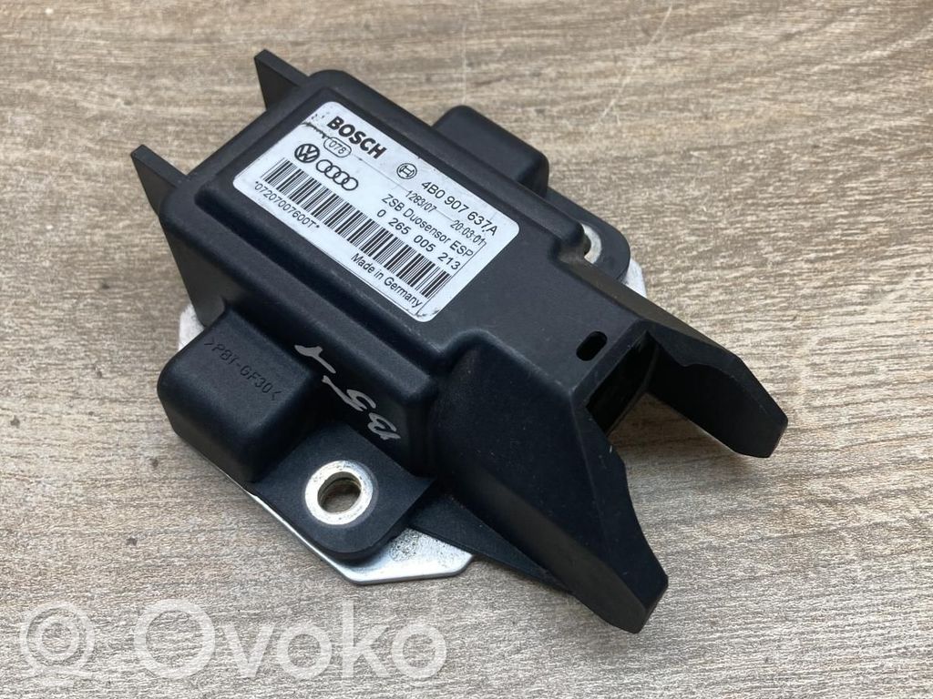 ESP Drehratensensor Querbeschleunigungssensor   4B0907637A,0265005213
