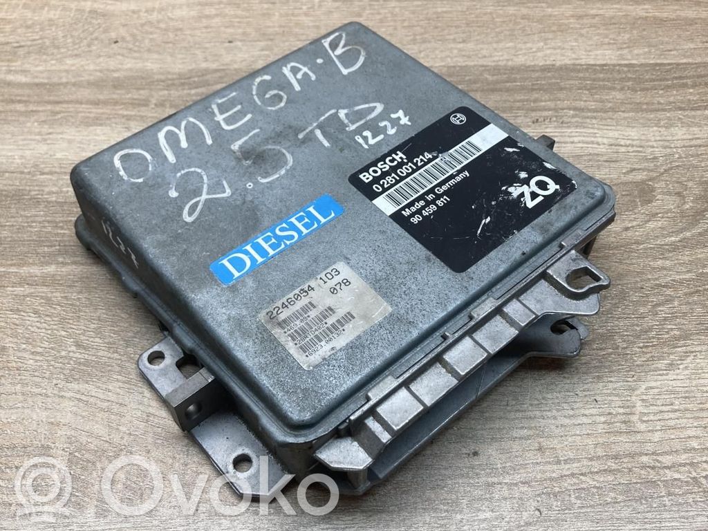 Opel Omega B1 Unitate control motor/modul ECU 
