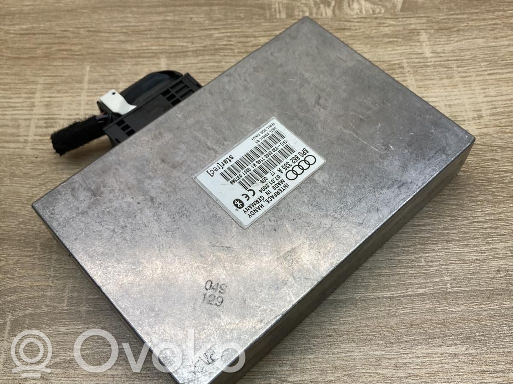 Unidad de control/módulo de bluetooth   8P0862335A,001037569
