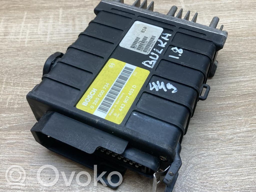 Audi 80 90 B3 Galios (ECU) modulis 