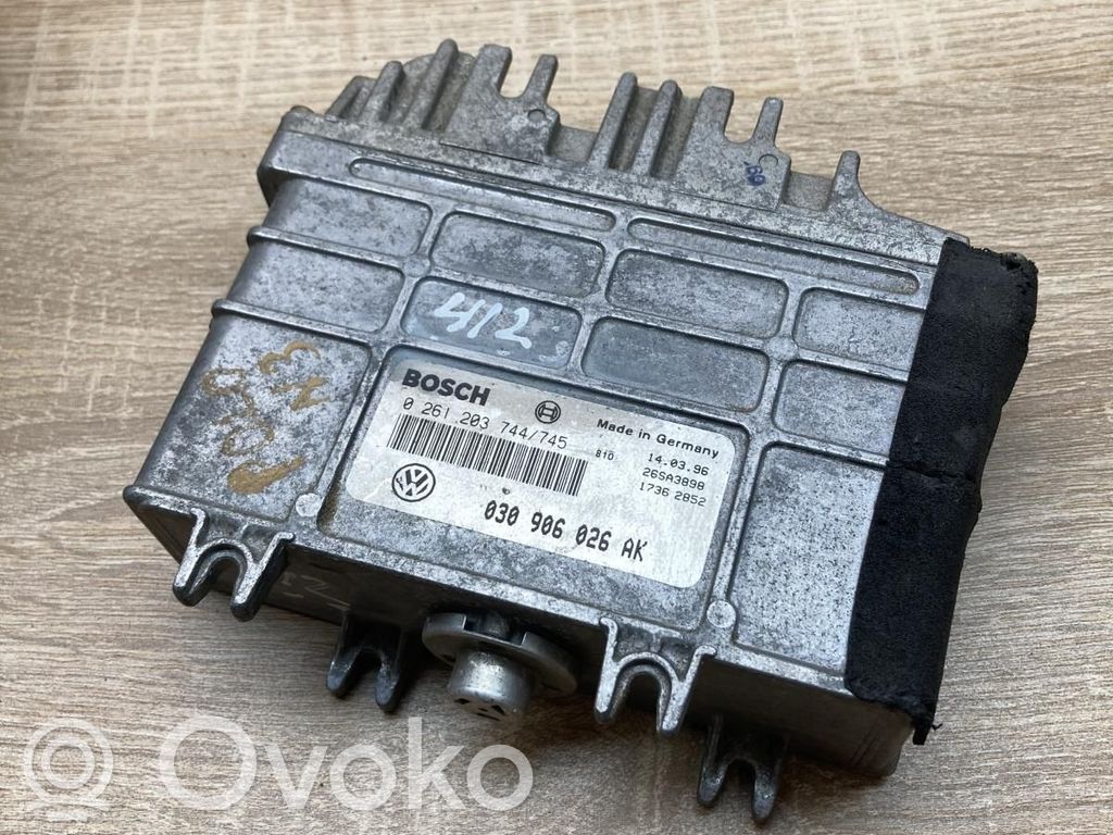 Volkswagen Polo III 6N 6N2 6NF Unitate control motor/modul ECU 