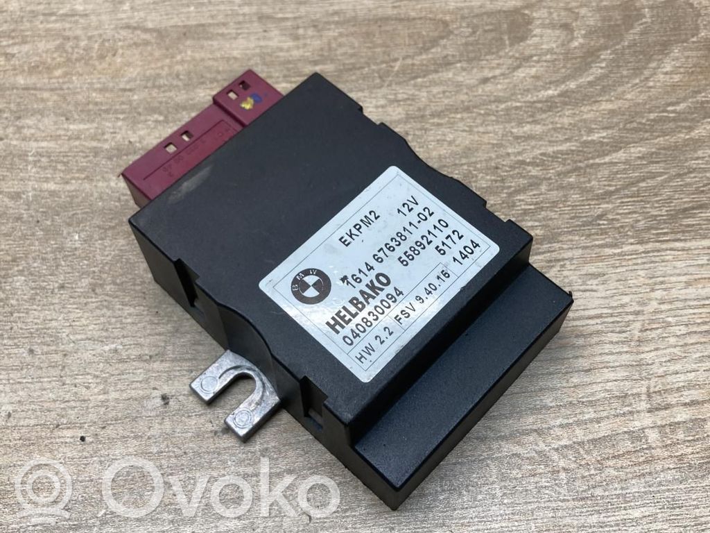 Unité de commande / module de pompe à carburant   6763811,55892110