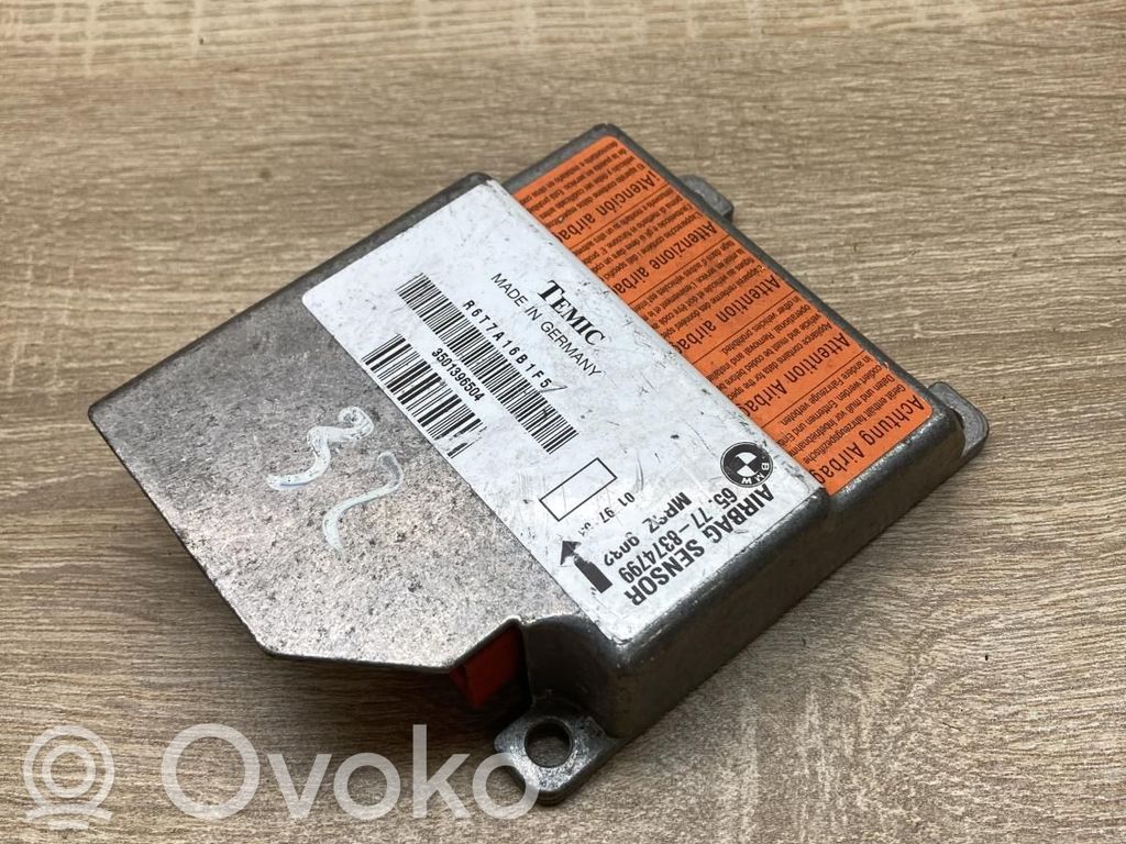 BMW 3 E36 Unitate/modul de comandă airbaguri 