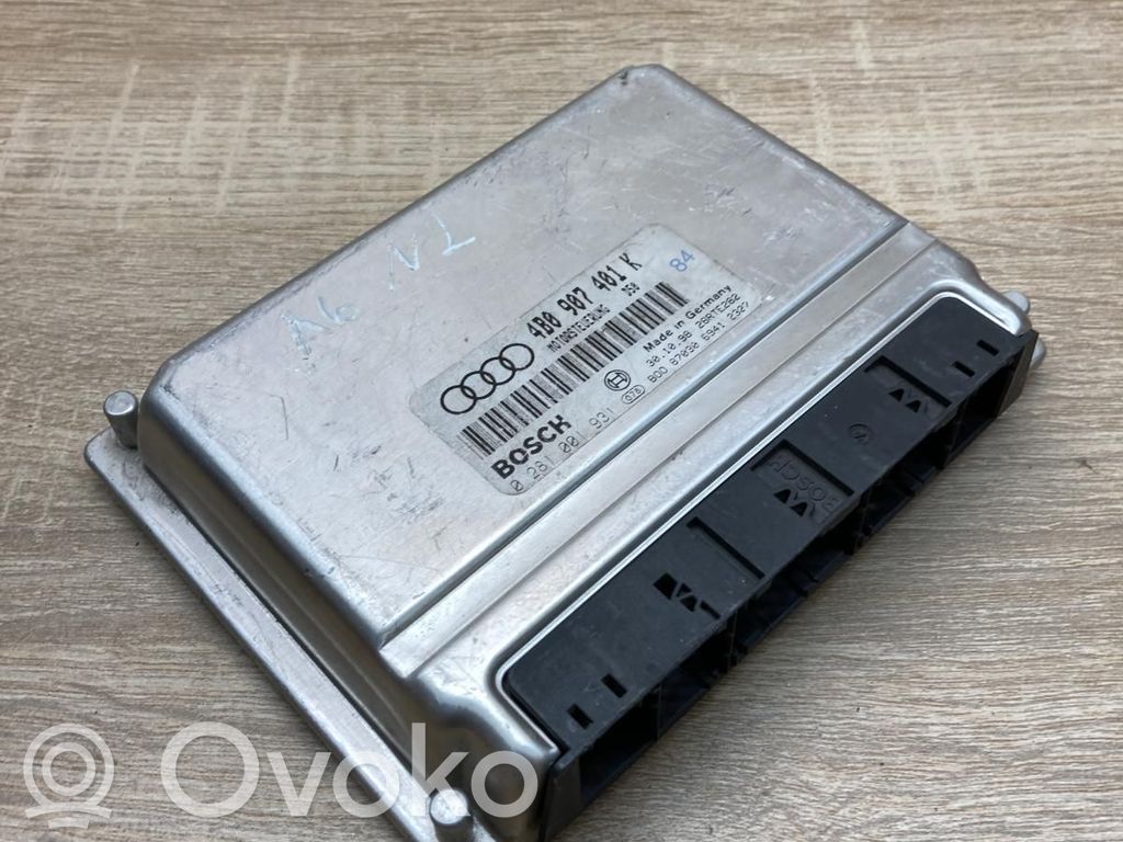 Audi A6 S6 C5 4B Unitate control motor/modul ECU 