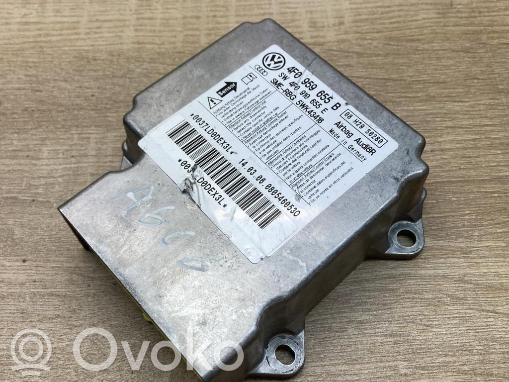 Centralina/modulo airbag   4F0959655B,5WK43416