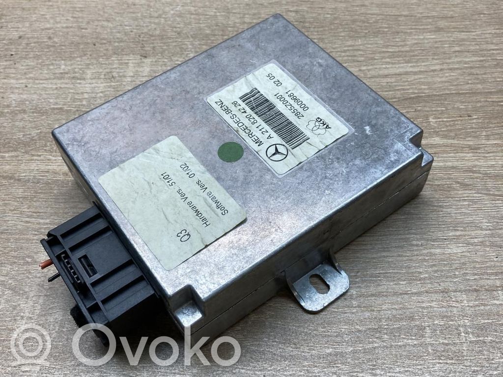 Mercedes-Benz E W211 Puhelimen käyttöyksikkö/-moduuli 