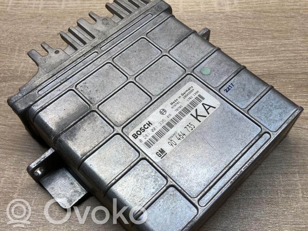 Engine control unit/module ECU   90464735,0281001335