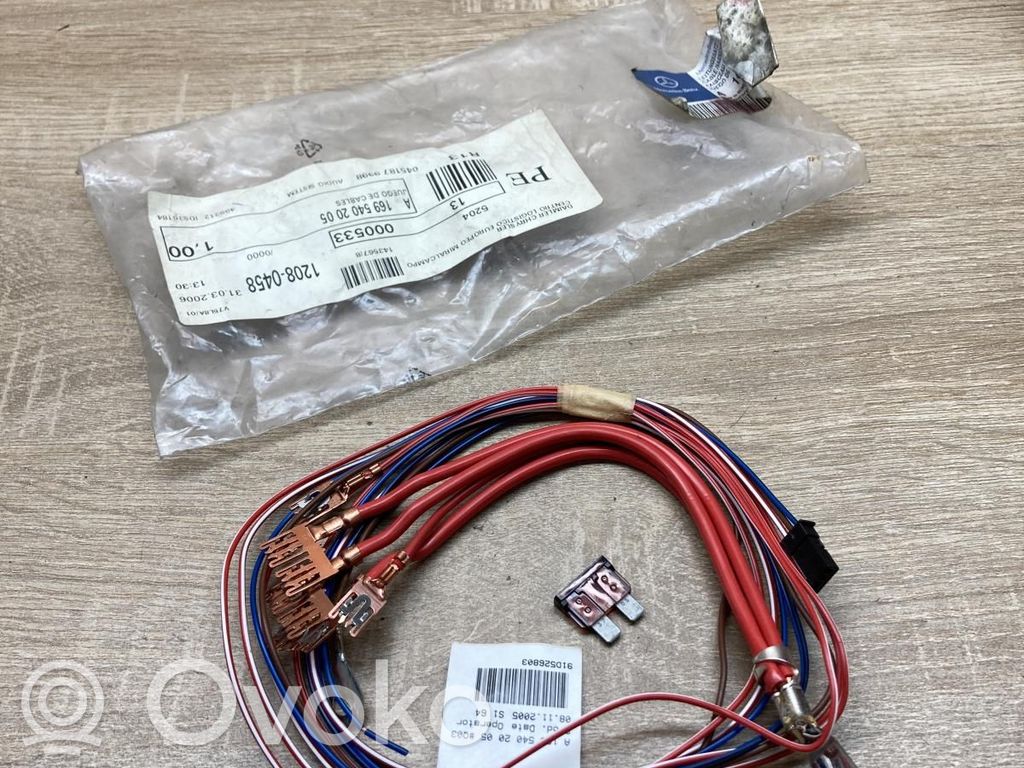 Mercedes-Benz A W169 Cable de la bujía 