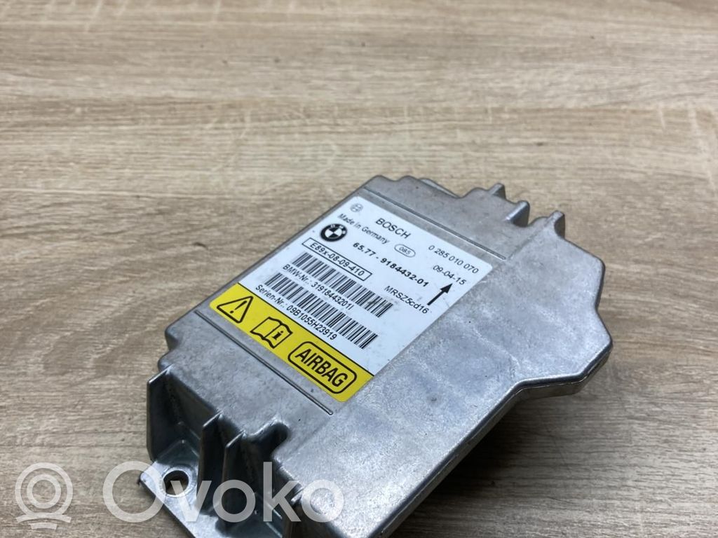 Sterownik / Moduł Airbag   9184432,0285010070