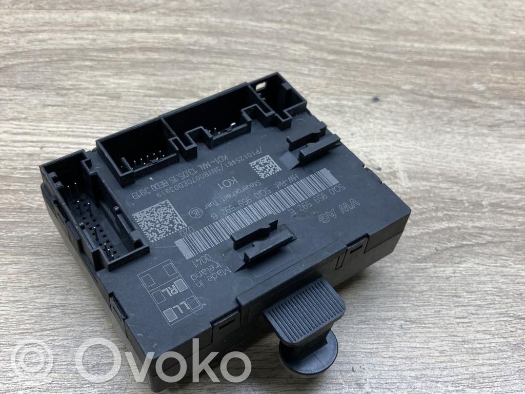Unité de commande module de porte   5Q0959592E,5Q0959592B