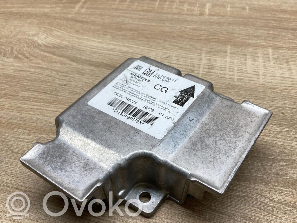 Opel Signum Airbagsteuergerät