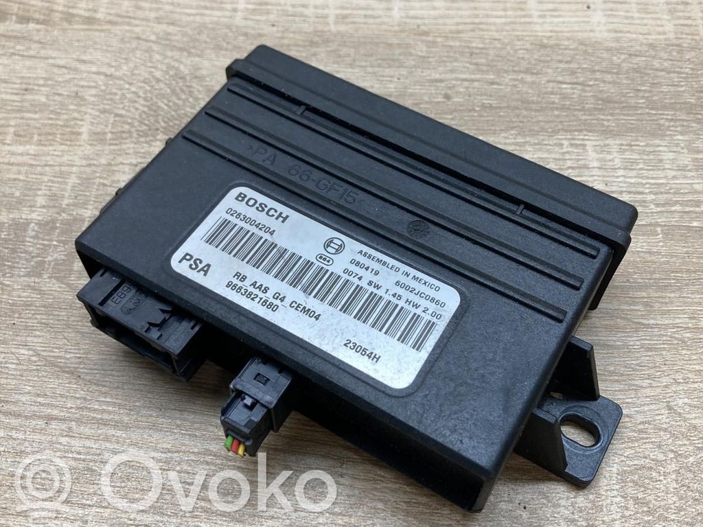 Citroen C4 I Picasso Unitate/modul de comandă parcare PDC