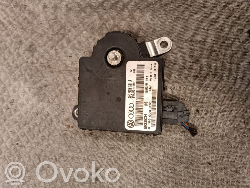 Battery control module   4F0915181A,4F0910181E,0199000013