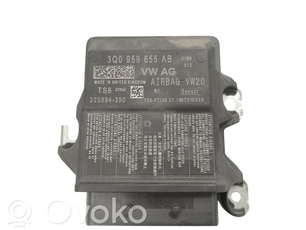 Skoda Octavia Mk3 (5E) Airbag control unit/module 