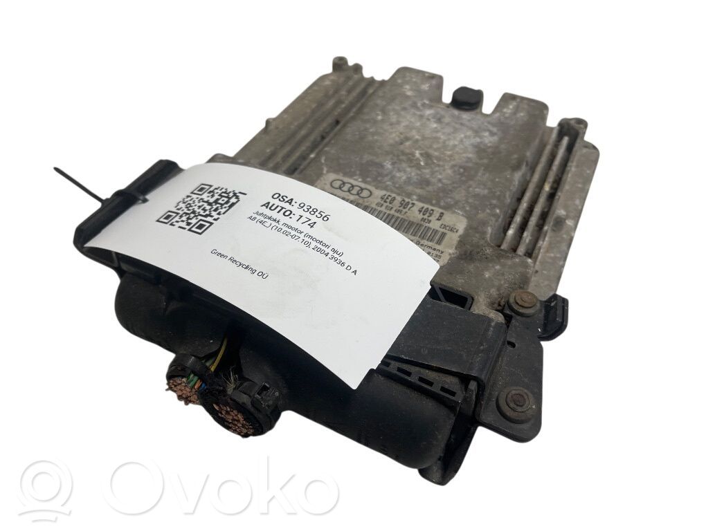 Motorsteuergerät/-modul   4E0907409B,0281011684