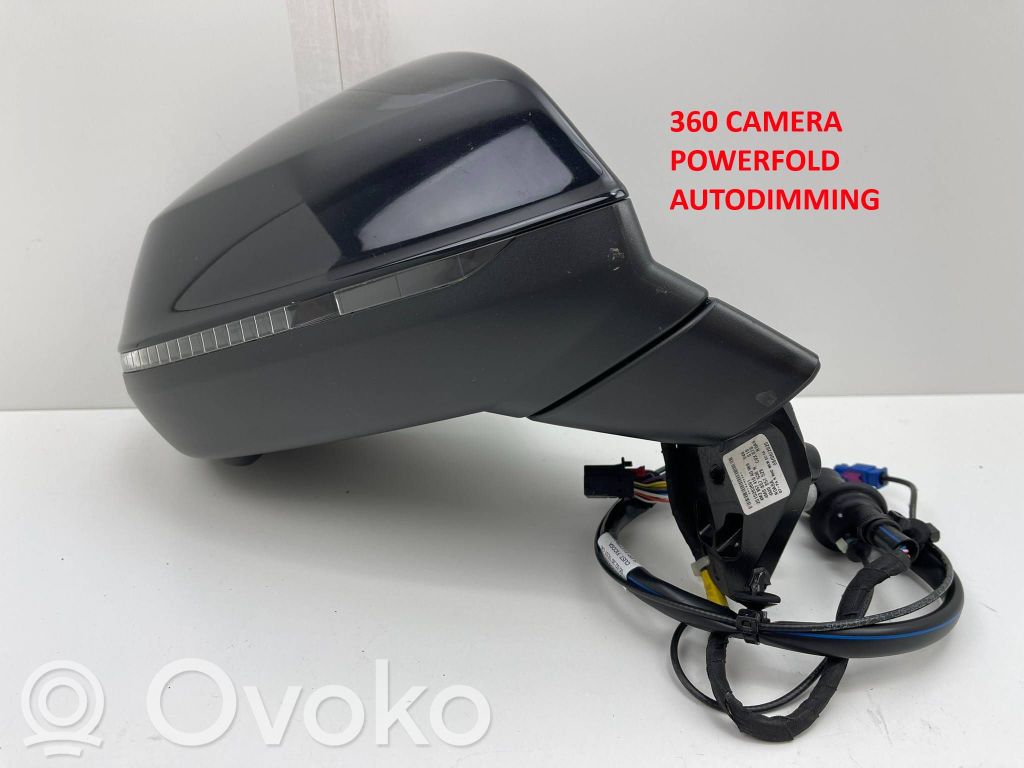 Audi Q7 4M Elektryczne lusterko boczne drzwi przednich 