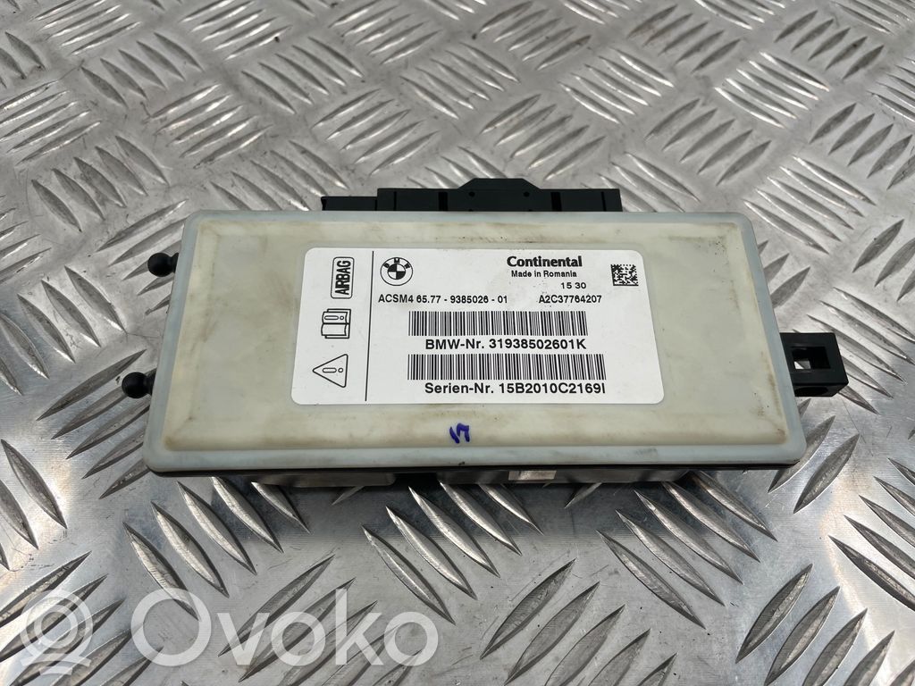 BMW X5 F15 Unitate/modul de comandă airbaguri 