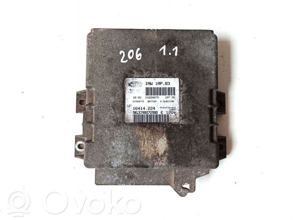 Peugeot 206 Engine control unit/module 