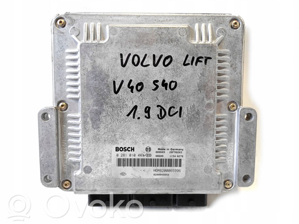 Volvo S40, V40 Engine control unit/module 