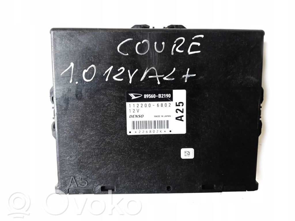 Daihatsu Cuore Other control units/modules 