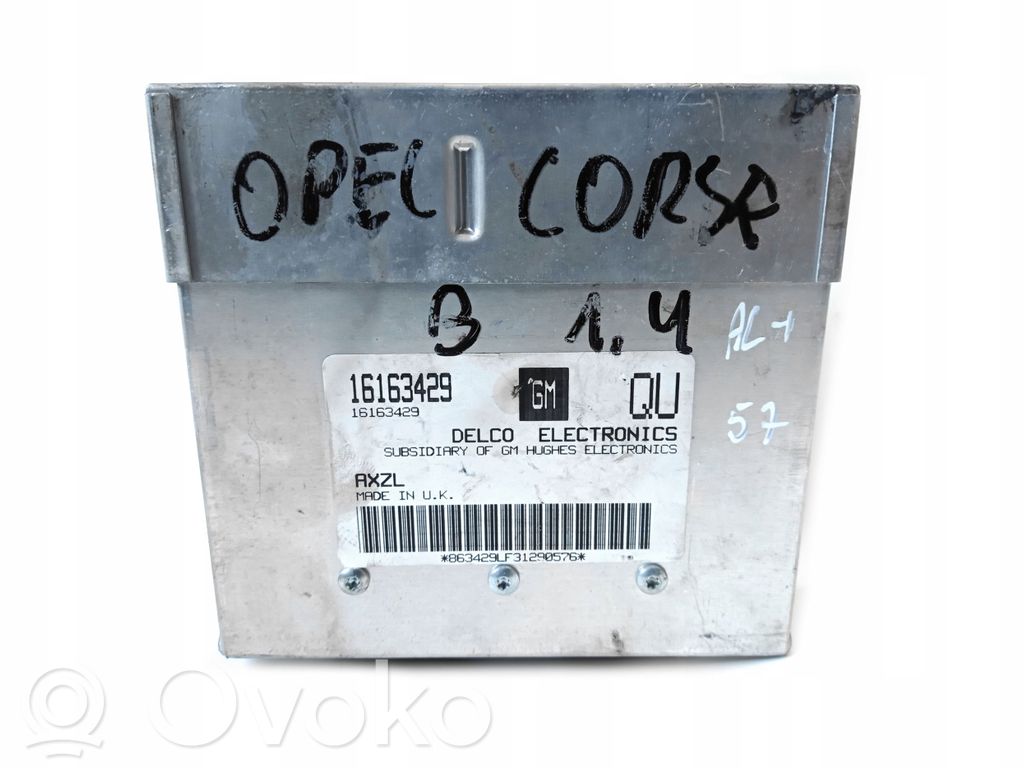 Opel Corsa B Unidad de control/módulo del motor 