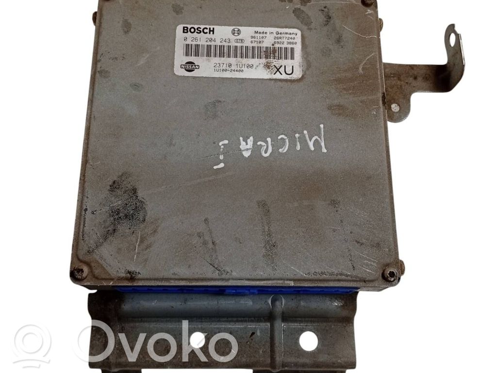 Engine control unit/module   0261204243,237101U100,1U10024400