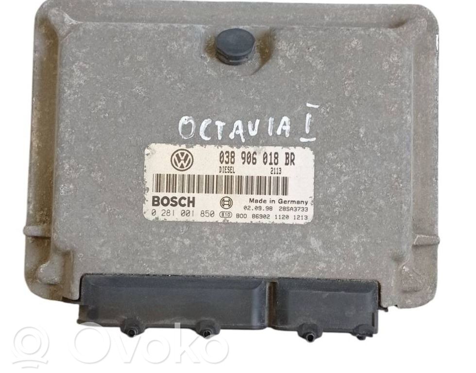 Engine control unit/module   0281001850,038906018BR