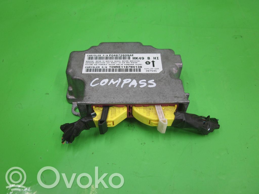 Jeep Compass Airbag control unit/module 