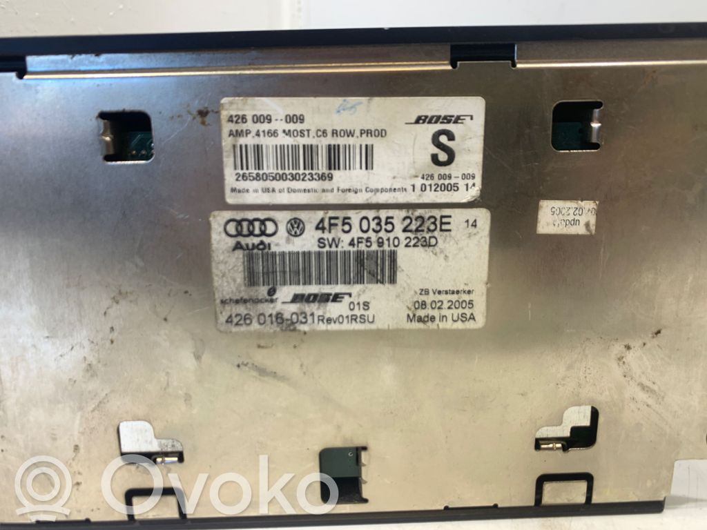 Audi A6 S6 C6 4F Vahvistin 