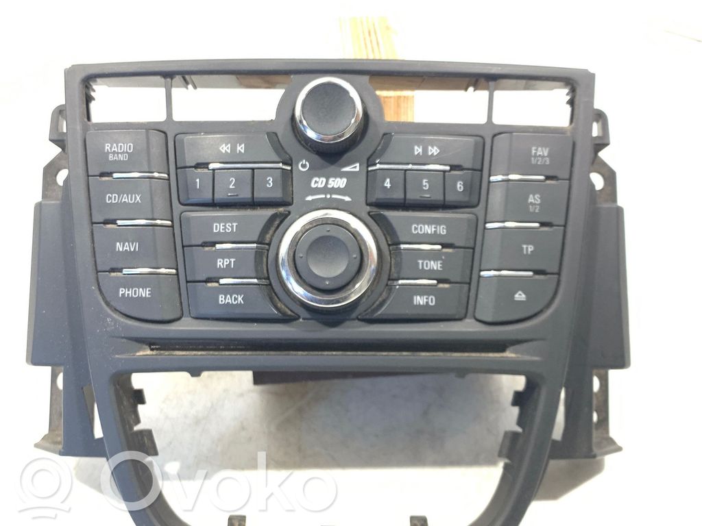 Opel Astra J Panel / Radioodtwarzacz CD/DVD/GPS 