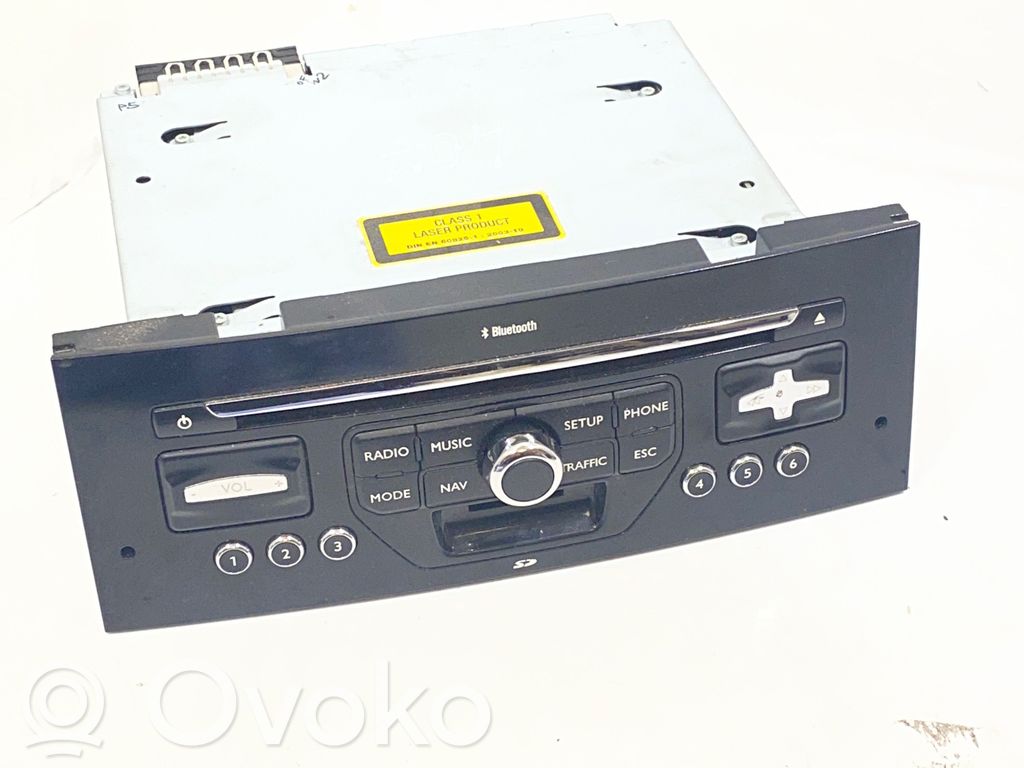 Peugeot 407 Panel / Radioodtwarzacz CD/DVD/GPS 