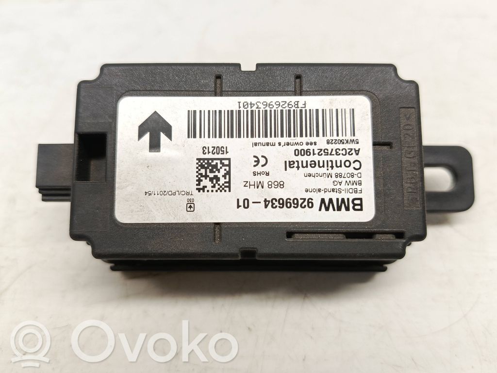 BMW 3 F30 F35 F31 Sterownik / Moduł alarmu 