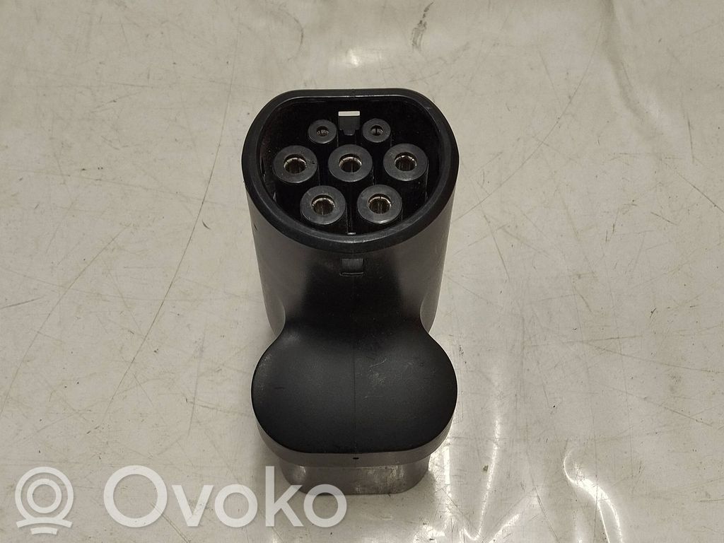 Tesla Model S Electric car charge socket 