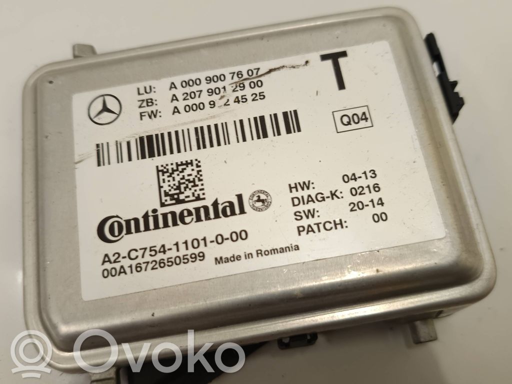 Mercedes-Benz A W176 Caméra pare-brise 