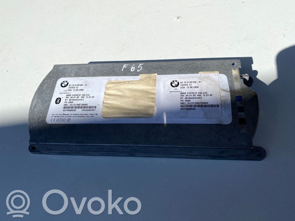 BMW 7 E65 E66 Bluetooth control unit module 