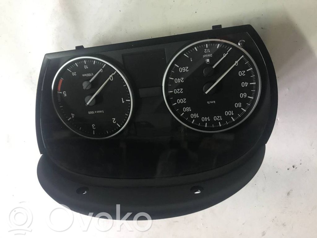 BMW 3 E90 E91 Speedometer (instrument cluster) 