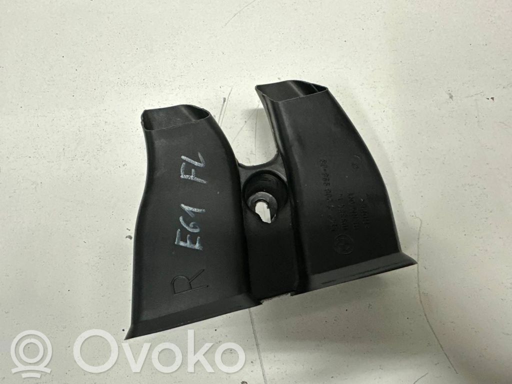 BMW 5 E60 E61 Ohjaamon sisäilman ilmakanava 