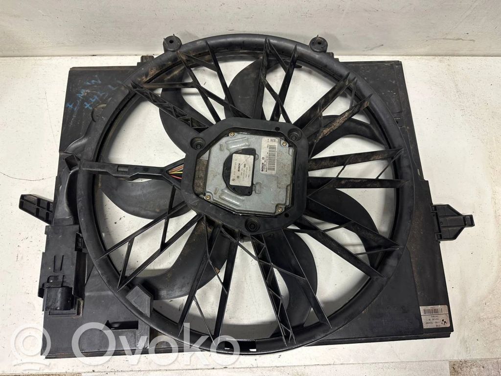 BMW 5 E60 E61 Elektrisks radiatoru ventilators 