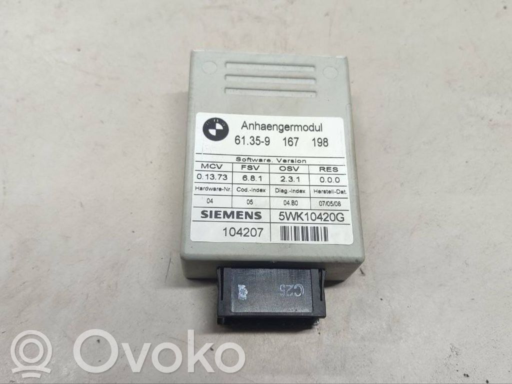 Tow bar trailer control unit/module   61359167198,104207,5WK10420G