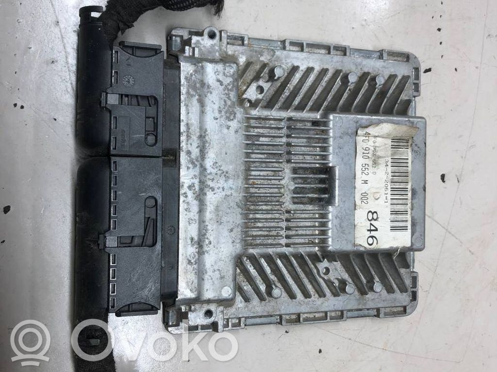 Engine control unit/module   4F0910552M,34220511