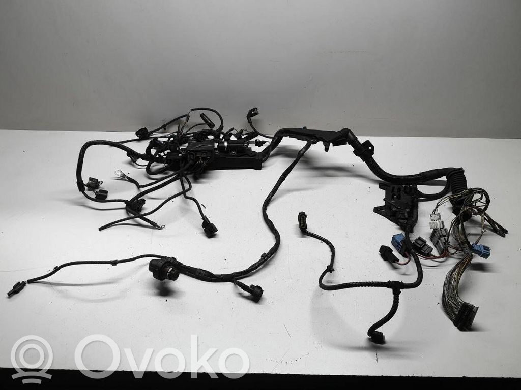 BMW 5 E60 E61 Проводка двигателя 