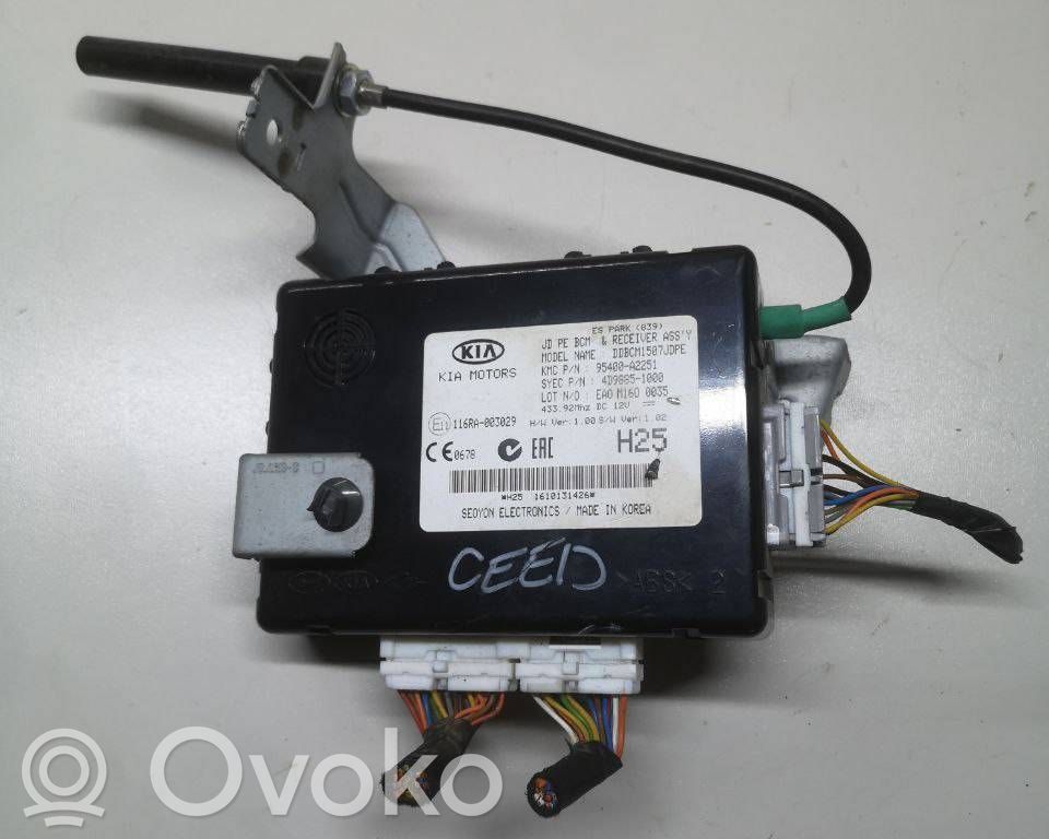 KIA Ceed Other control units/modules 