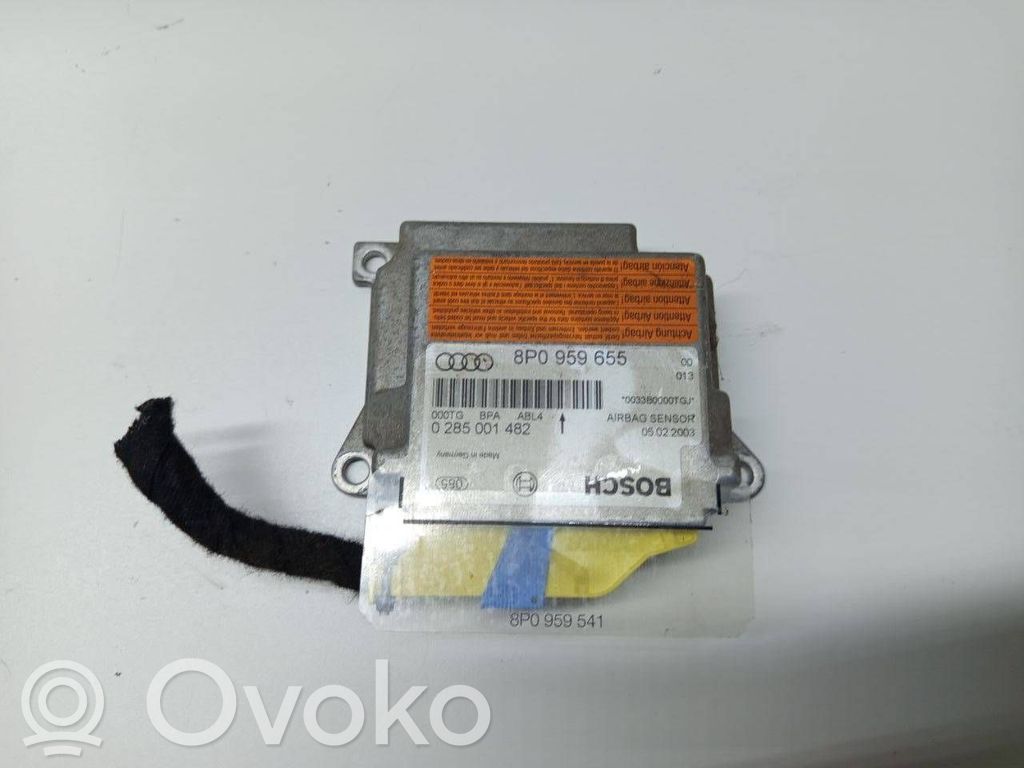 Audi A3 S3 8P Airbag control unit/module 